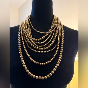 Chic Gold Layered Necklace